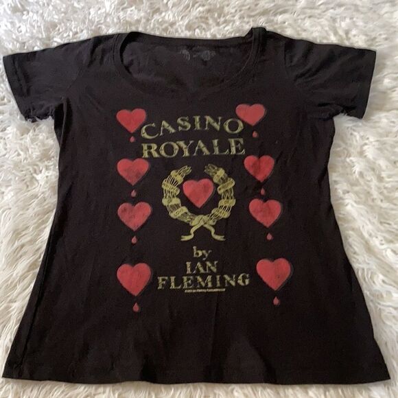 Black Casino Royal Ian Fleming T Shirt XLarge - Picture 3 of 4